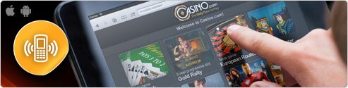 Testa Casino.com´s mobil casino och vinn Iphone eller Ipad